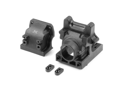 XB8 SEMI-SPLIT DIFF BULKHEAD BLOCK SET FRONT/REAR - V2 - RC Hobby Product
