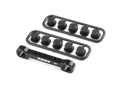 GT'23 ALU FRONT LOWER SUSP. HOLDER - FRONT - SQUARE ADJ. ROLL-C. - RC Hobby Product