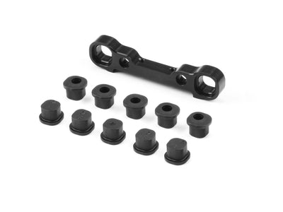 XB8 ALU FRONT LOWER SUSP. HOLDER FOR SEMI-SPLIT BULKHEAD - FRONT - RC Hobby Product