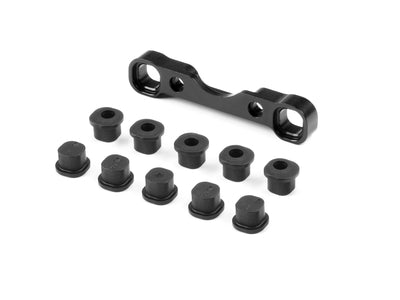 XB8 ALU FRONT LOWER SUSP. HOLDER FOR SEMI-SPLIT BULKHEAD - REAR - RC Hobby Product