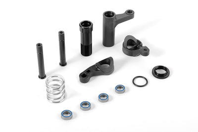 XB8'16 SERVO SAVER COMPLETE SET - GRAPHITE - RC Hobby Product