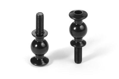 BALL STUD 6.8MM WITH BACKSTOP L=6MM - M3x8 (2) - RC Hobby Product