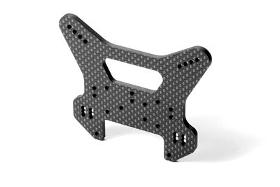 XB8 GRAPHITE REAR SHOCK TOWER - CNC MACHINED - RC Hobby Product