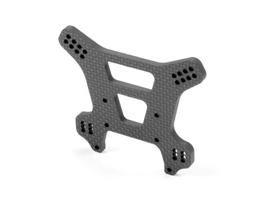 XB8 GRAPHITE REAR SHOCK TOWER FOR SEMI-SPLIT BULKHEAD 4MM - RC Hobby Product