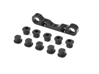 XB8 ALU REAR LOWER SUSP. HOLDER FOR SEMI-SPLIT BULKHEAD - FRONT - RC Hobby Product