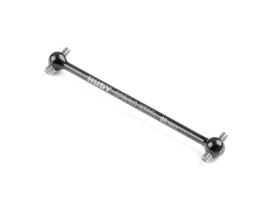 FRONT CENTRAL DOGBONE DRIVE SHAFT 80MM - HUDY SPRING STEELâ„¢ - RC Hobby Product