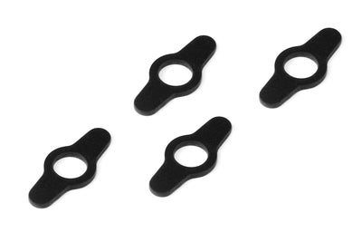 2-WAY FLOW DELRIN SHOCK PISTON 5-H. (1.5MM) & 2-H. (1.0MM) (2) - RC Hobby Product