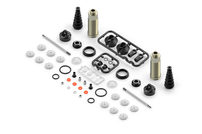 XB8 REAR SHOCK ABSORBERS ZERO REBOUND â€“ COMPLETE SET (2) - RC Hobby Product