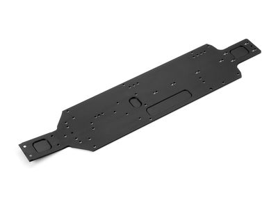 XB4 ALU CHASSIS 2.0MM FOR LOW PROFILE BUMPER - SWISS 7075 T6 - RC Hobby Product