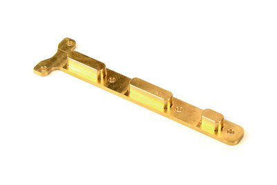 BRASS REAR CHASSIS BRACE WEIGHT 40G - RC Hobby Product