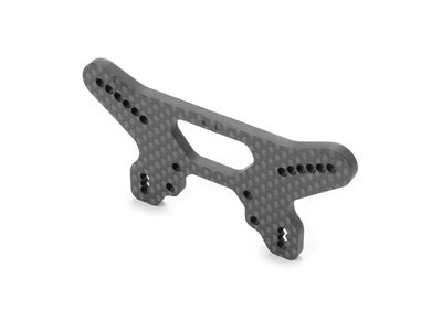 CARBON SHOCK TOWER FOR HS BULKHEAD - 2-DOTS - FRONT - RC Hobby Product