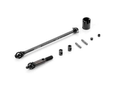 ECS FRONT DRIVE SHAFT 84MM WITH 2.5MM PIN - HUDY SPRING STEELâ„¢ - SET - RC Hobby Product