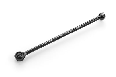 FRONT DRIVE SHAFT 81MM WITH 2.5MM PIN - HUDY SPRING STEELâ„¢ - RC Hobby Product