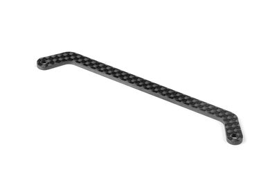 X12'21 FRONT BRACE - GRAPHITE 2.0MM - RC Hobby Product