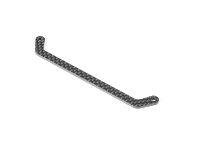 X12 GRAPHITE FRONT BRACE 2.2MM - LONG - RC Hobby Product