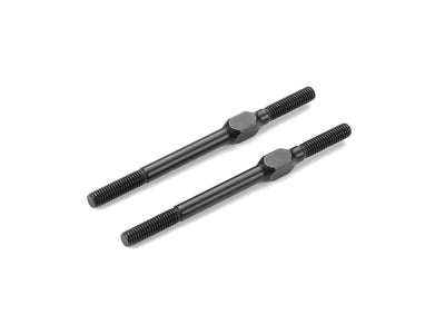 ALU ADJ. TURNBUCKLE M3x51 MM - SWISS 7075 T6 - BLACK (2) - RC Hobby Product