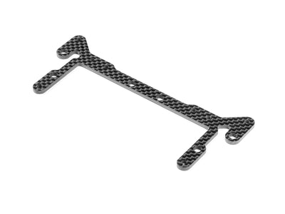 X12'23 GRAPHITE REAR BRACE 2.5MM - RC Hobby Product
