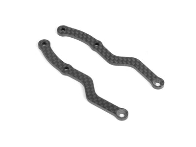 X1'21 SIDE BRACE - GRAPHITE 2.5MM - RIGHT & LEFT - RC Hobby Product