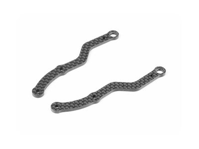 X1'23 SIDE BRACE - GRAPHITE 2.5MM - RIGHT & LEFT - RC Hobby Product