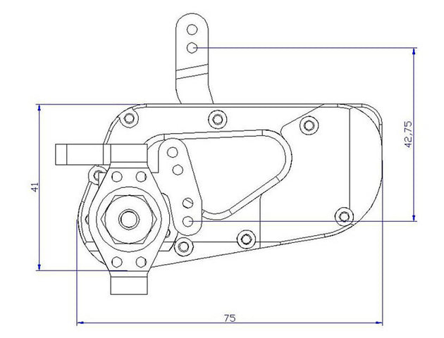 RC4WD BULLY 2 COMPETITION CRAWLER FRONT AXLE