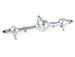 RC4WD YOTA II ULTIMATE SCALE CAST FRONT AXLE (CHROME)