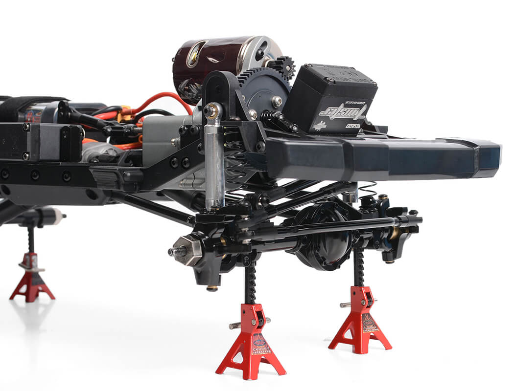 RC4WD K44 ULTIMATE SCALE CAST FRONT AXLE (LEFT PUMPKIN)