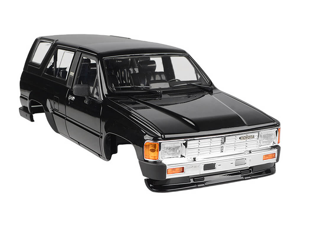 RC4WD 1985 TOYOTA 4RUNNER HARD BODY COMPLETE SET (BLACK)