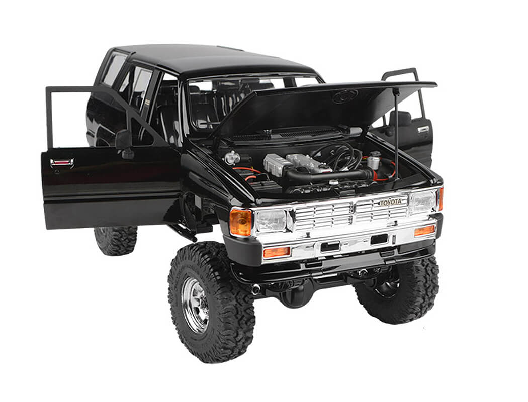 RC4WD 1985 TOYOTA 4RUNNER HARD BODY COMPLETE SET (BLACK)
