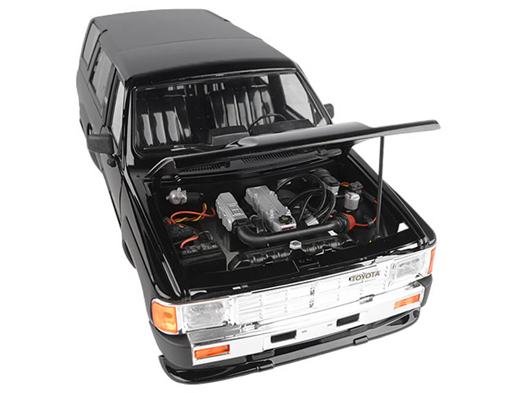 RC4WD 1985 TOYOTA 4RUNNER HARD BODY COMPLETE SET (BLACK)