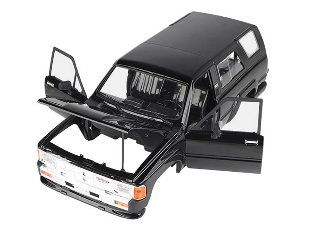 RC4WD 1985 TOYOTA 4RUNNER HARD BODY COMPLETE SET (BLACK)