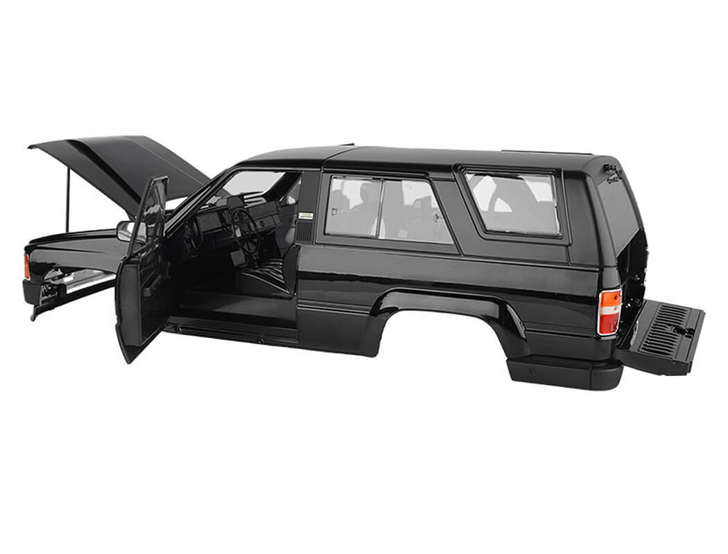 RC4WD 1985 TOYOTA 4RUNNER HARD BODY COMPLETE SET (BLACK)