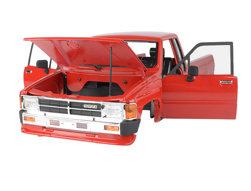 RC4WD 1987 TOYOTA XTRACAB HARD BODY COMPLETE SET (RED)