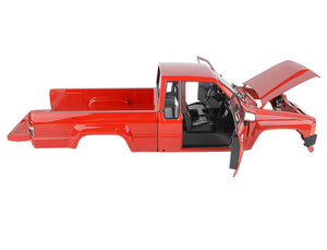 RC4WD 1987 TOYOTA XTRACAB HARD BODY COMPLETE SET (RED)