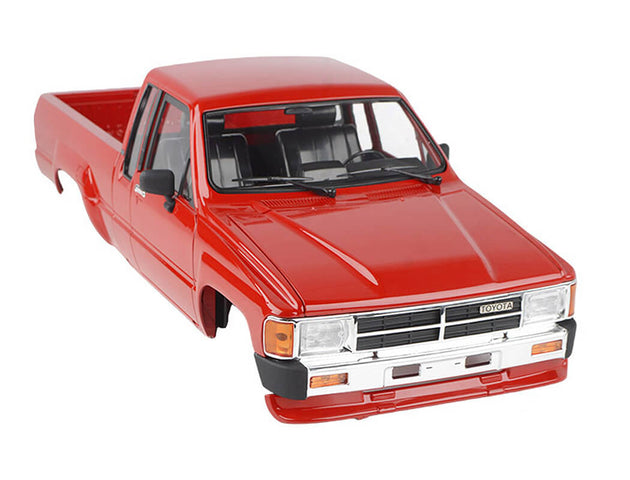 RC4WD 1987 TOYOTA XTRACAB HARD BODY COMPLETE SET (RED)