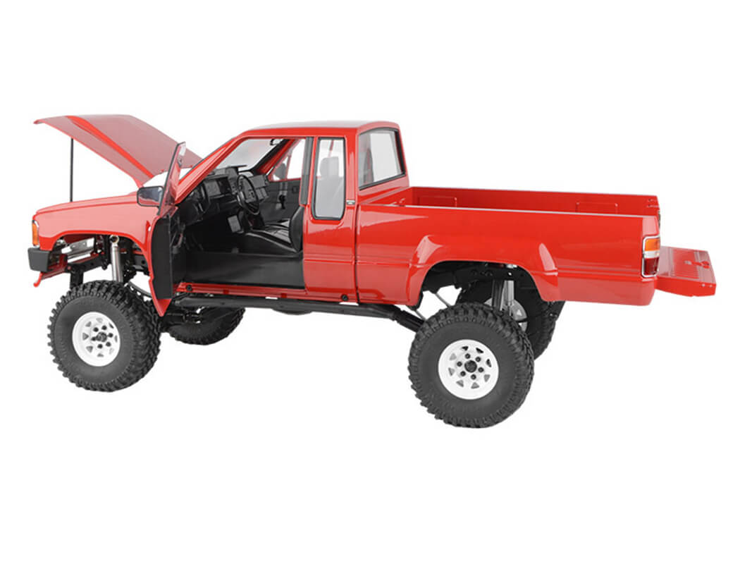 RC4WD 1987 TOYOTA XTRACAB HARD BODY COMPLETE SET (RED)