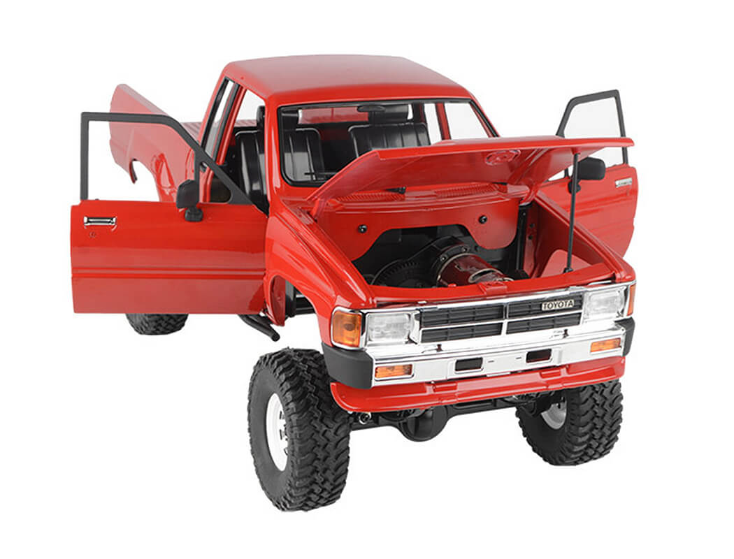 RC4WD 1987 TOYOTA XTRACAB HARD BODY COMPLETE SET (RED)