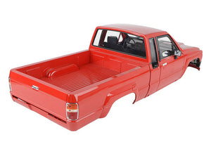 RC4WD 1987 TOYOTA XTRACAB HARD BODY COMPLETE SET (RED)