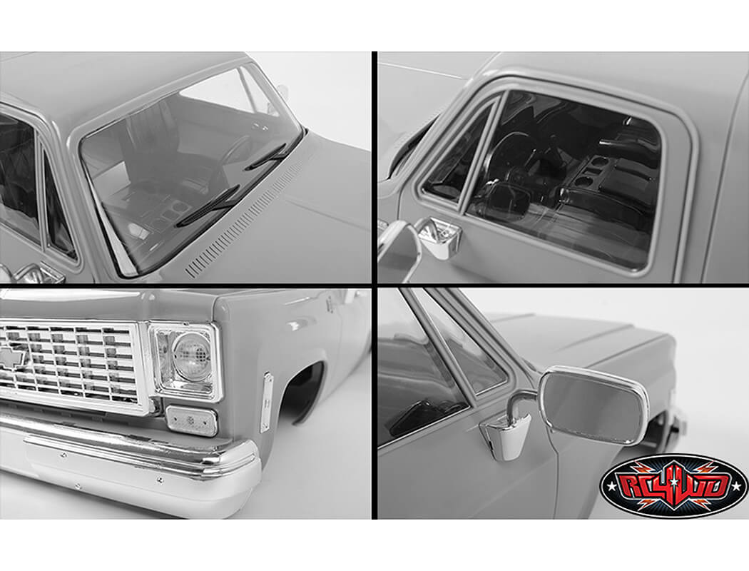 RC4WD CHEVROLET BLAZER HARD BODY COMPLETE SET