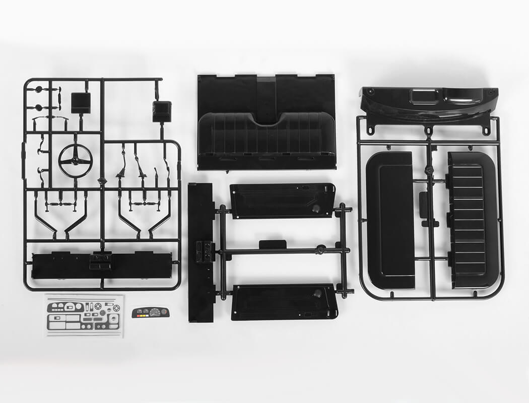 RC4WD MOJAVE II TWO DOOR COMPLETE INTERIOR W/METAL DETAILS