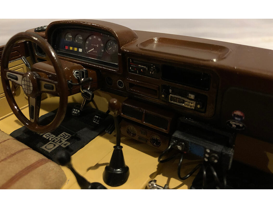 RC4WD MOJAVE II TWO DOOR COMPLETE INTERIOR W/METAL DETAILS