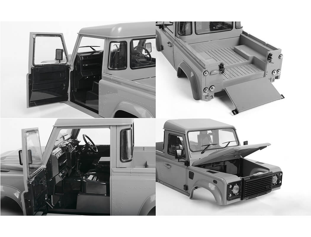 RC4WD 2015 LAND ROVER DEFENDER D90 BODY SET
