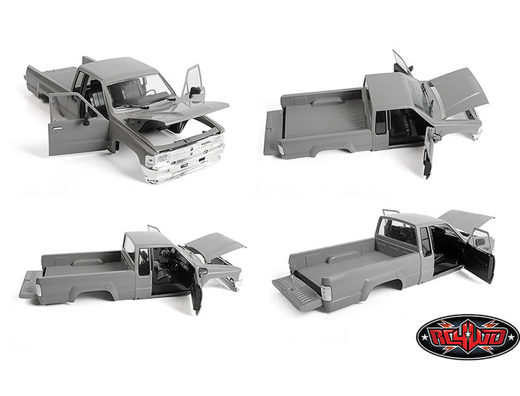 RC4WD 1987 TOYOTA XTRACAB HARD BODY COMPLETE SET