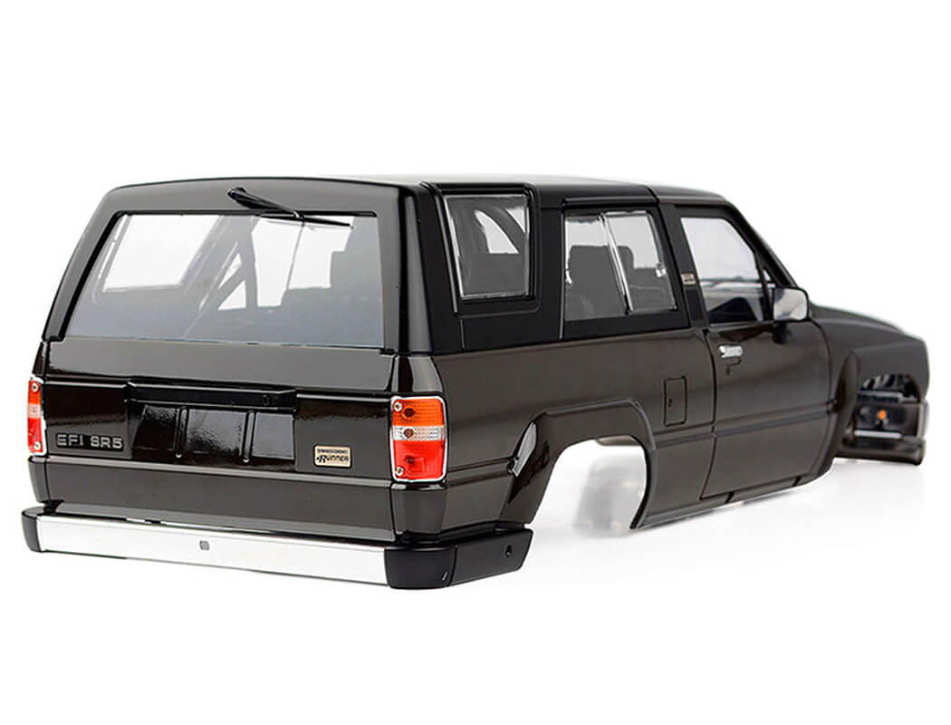 RC4WD 1985 TOYOTA 4RUNNER HARD BODY COMPLETE SET (BLACK)