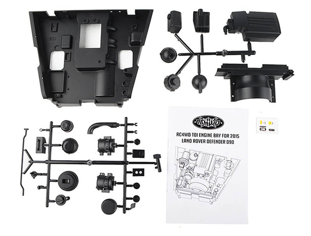 RC4WD TDI ENGINE BAY FOR 2015 LAND ROVER DEFENDER D90