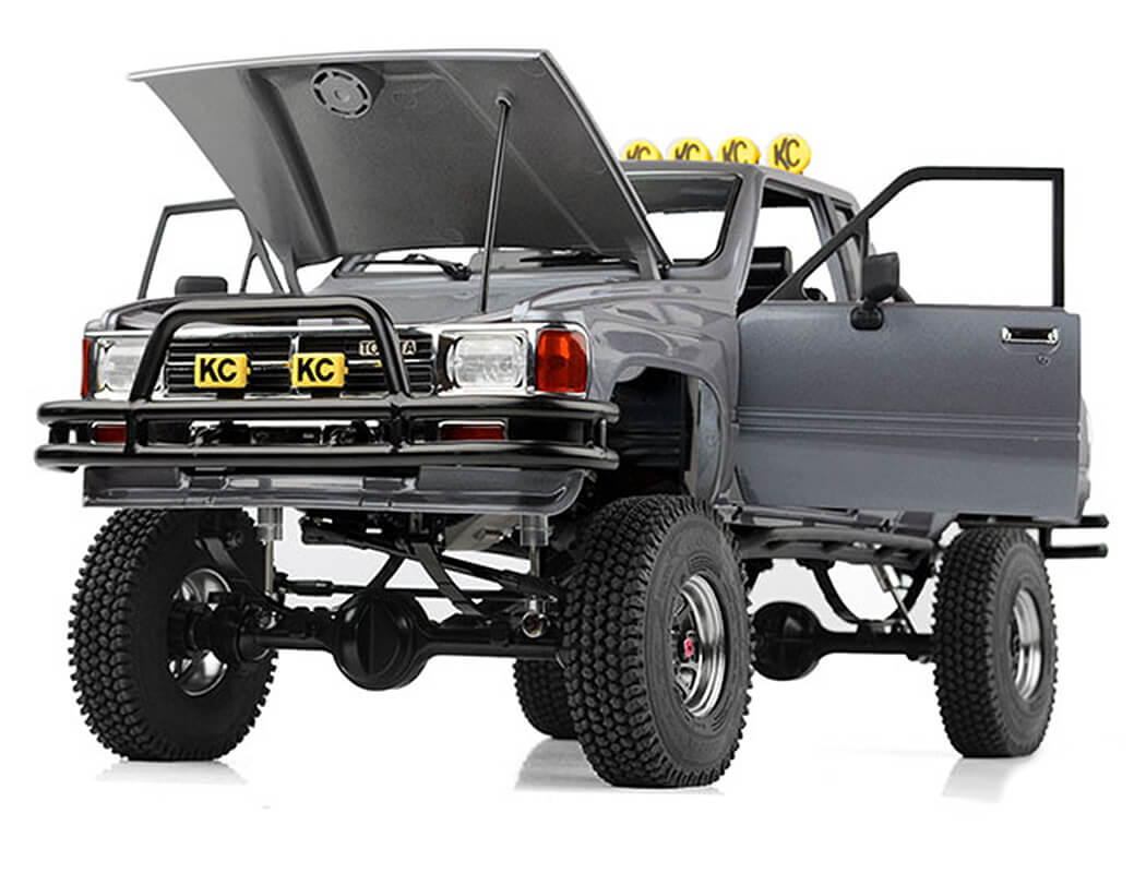 RC4WD 1987 TOYOTA XTRACAB HARD BODY COMPLETE SET (GREY)