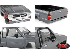 RC4WD 1987 TOYOTA XTRACAB HARD BODY COMPLETE SET (GREY)
