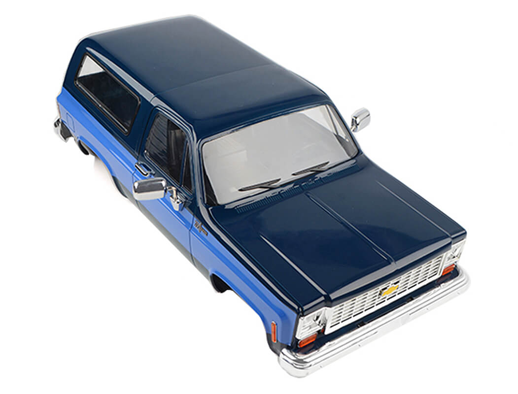 RC4WD CHEVROLET BLAZER HARD BODY COMPLETE SET (NAVY/BLUE)