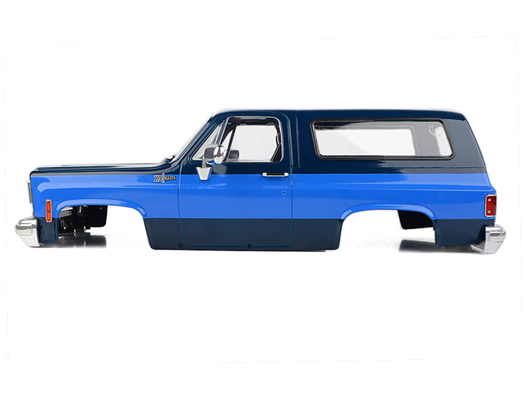 RC4WD CHEVROLET BLAZER HARD BODY COMPLETE SET (NAVY/BLUE)