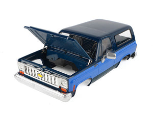 RC4WD CHEVROLET BLAZER HARD BODY COMPLETE SET (NAVY/BLUE)