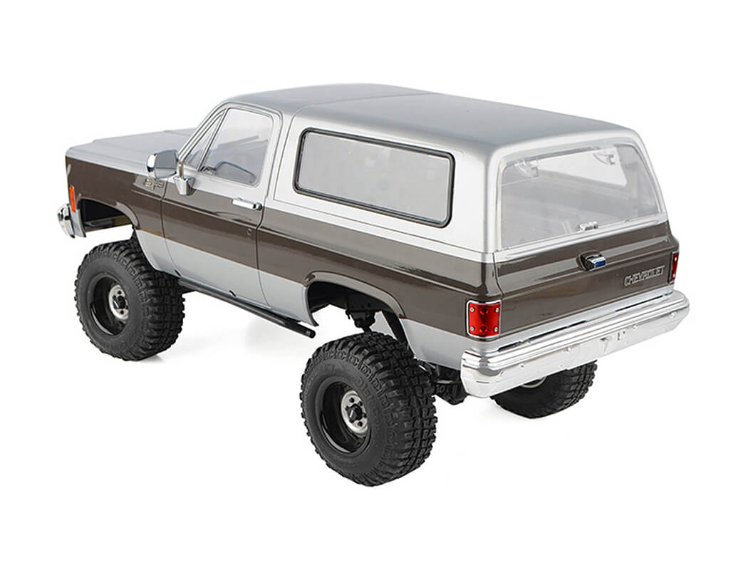 RC4WD CHEVROLET BLAZER HARD BODY COMPLETE SET (SILVER/GREY)